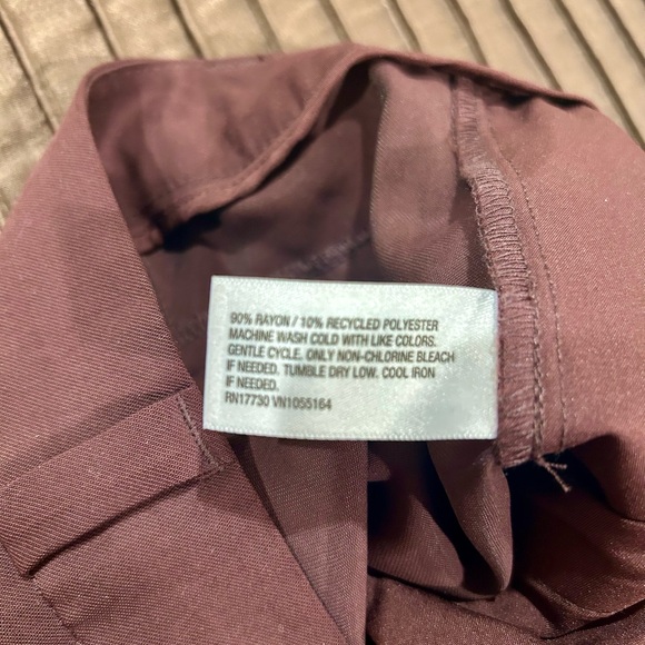 A New Day High Waist Wide Leg Brown Trousers - Picture 5 of 5